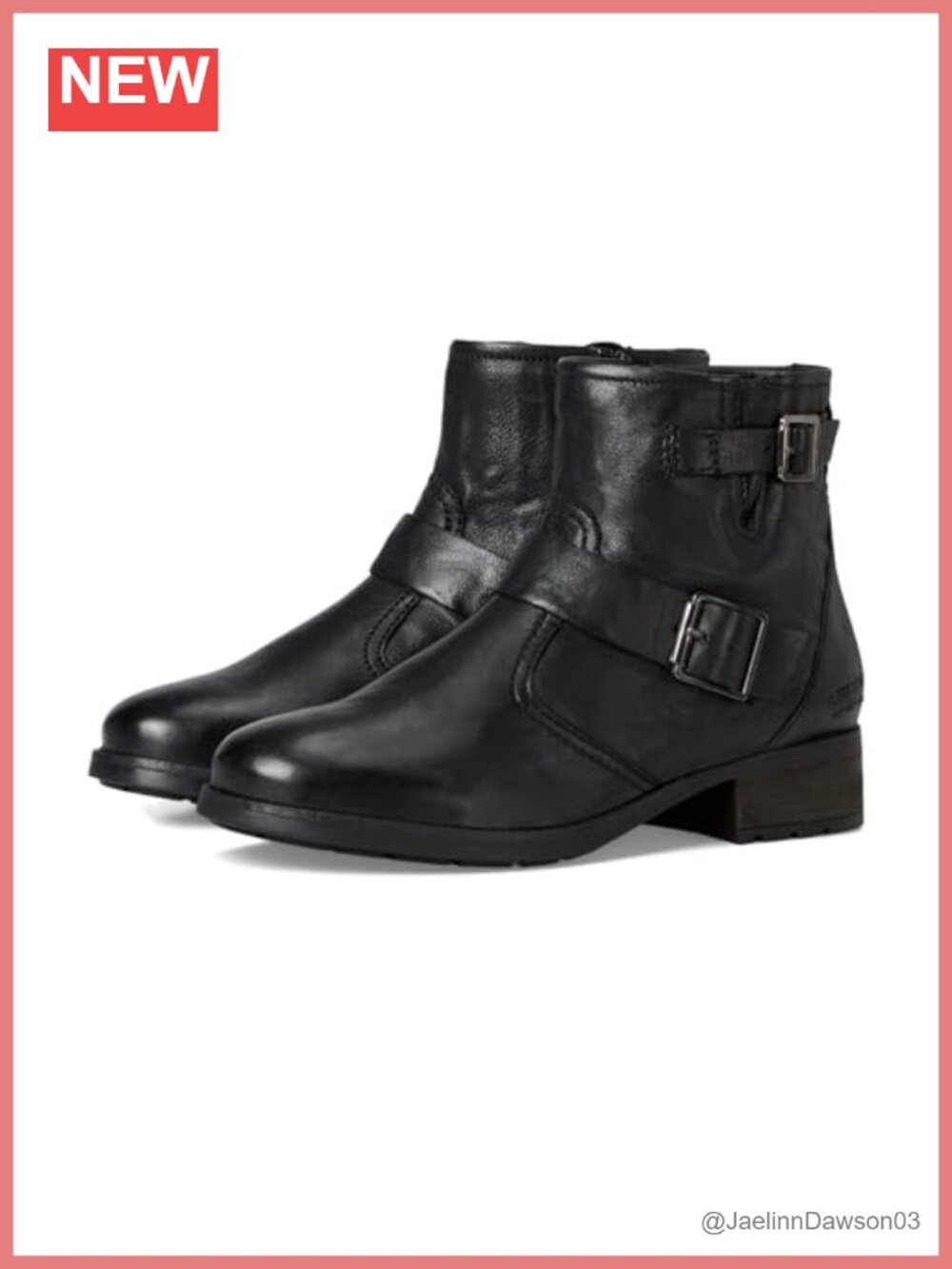Josef Seibel Kate 21 Leather Ankle Bootie with Zip Closure